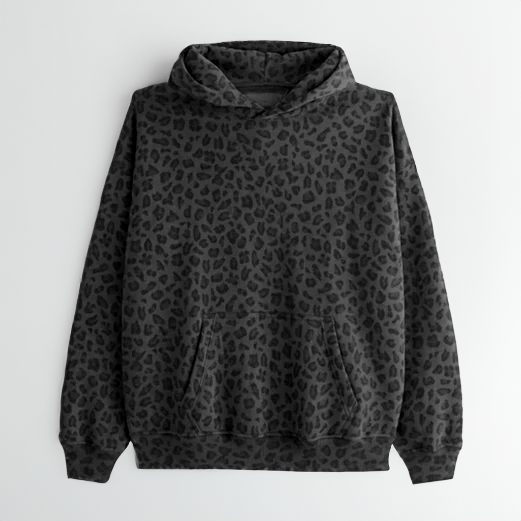 Cheetah Popover Hoodie