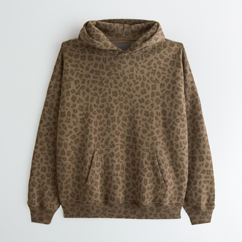 Cheetah Popover Hoodie