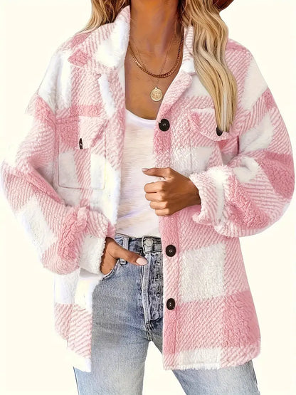 Cozy Chic Plaid Jacket