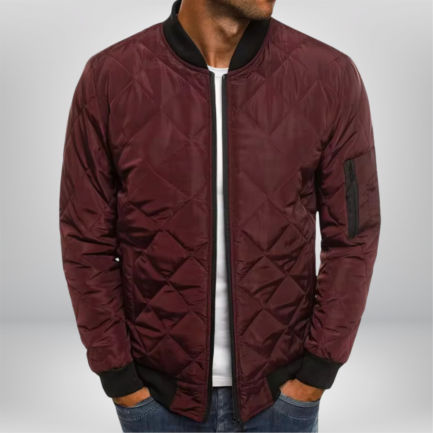 Maxim | Padded Bomber Jacket