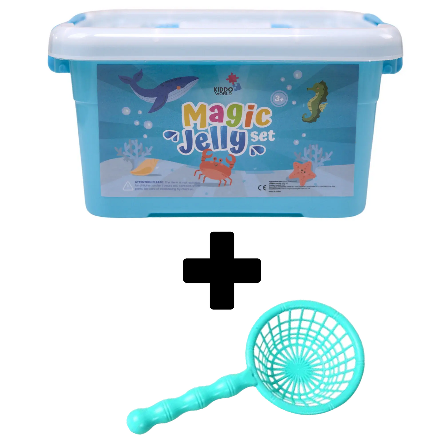 3D Magic Jelly Box + Fishing net