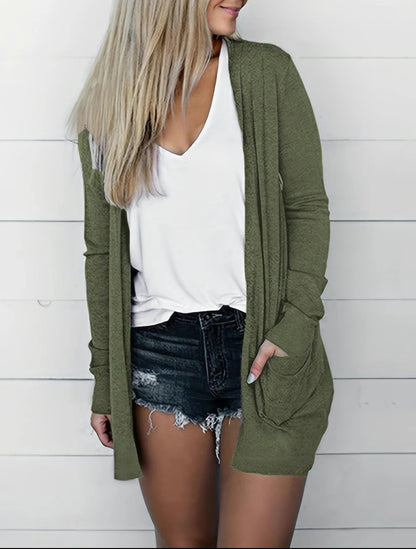 Serena™ Classic Open Cardigan