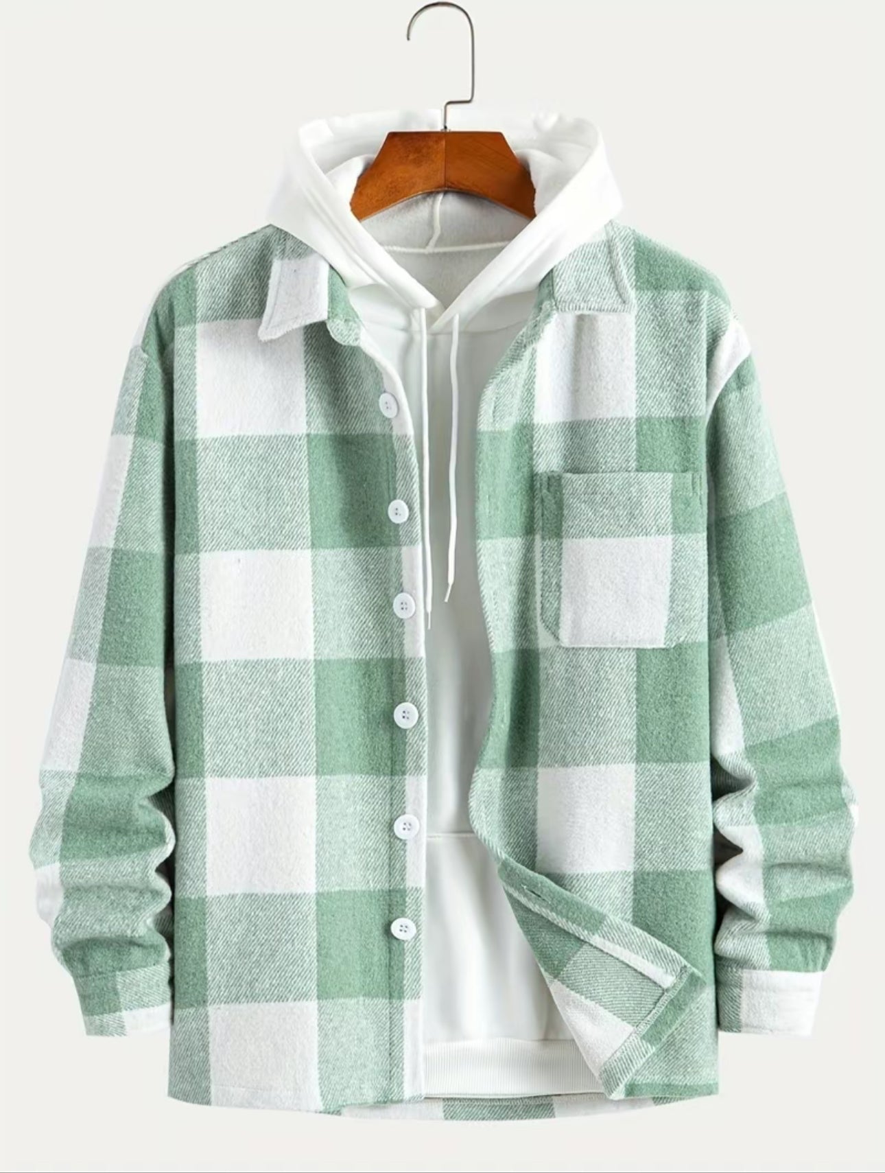 Harbor™ - Men's Plaid Print Outer Jacket (Sale)