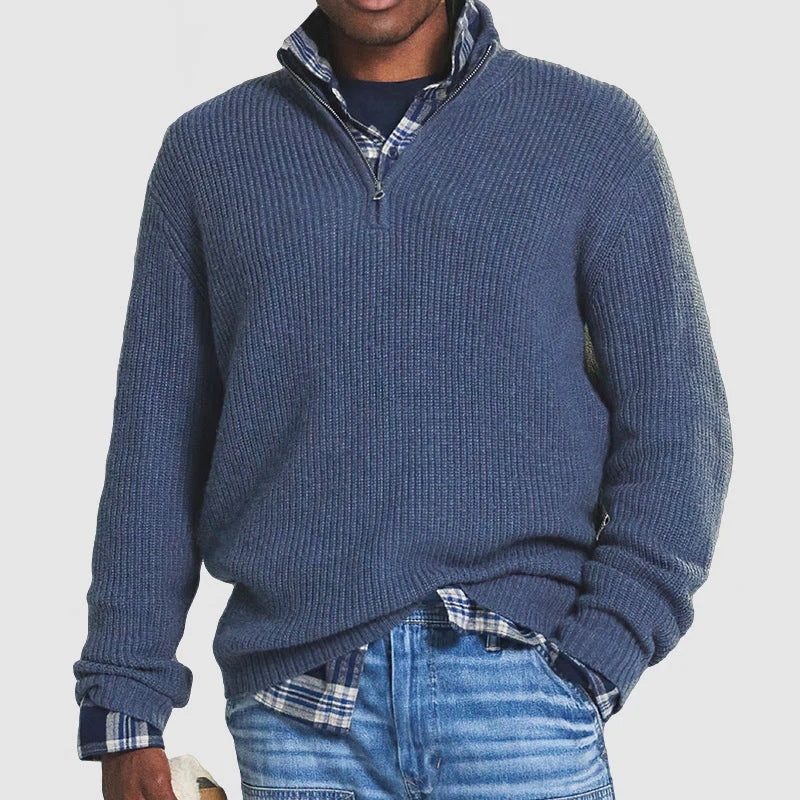 Louis Zip-Up Sweater™ – Casual Style and Everyday Comfort