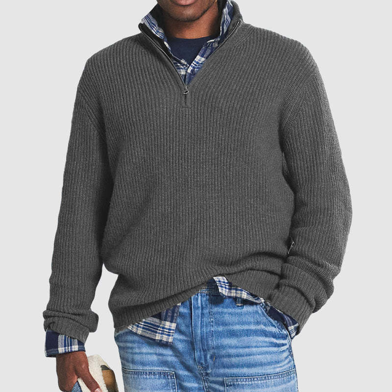 Louis Zip-Up Sweater™ – Casual Style and Everyday Comfort