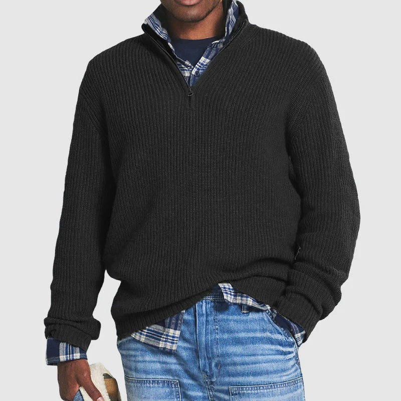 Louis Zip-Up Sweater™ – Casual Style and Everyday Comfort