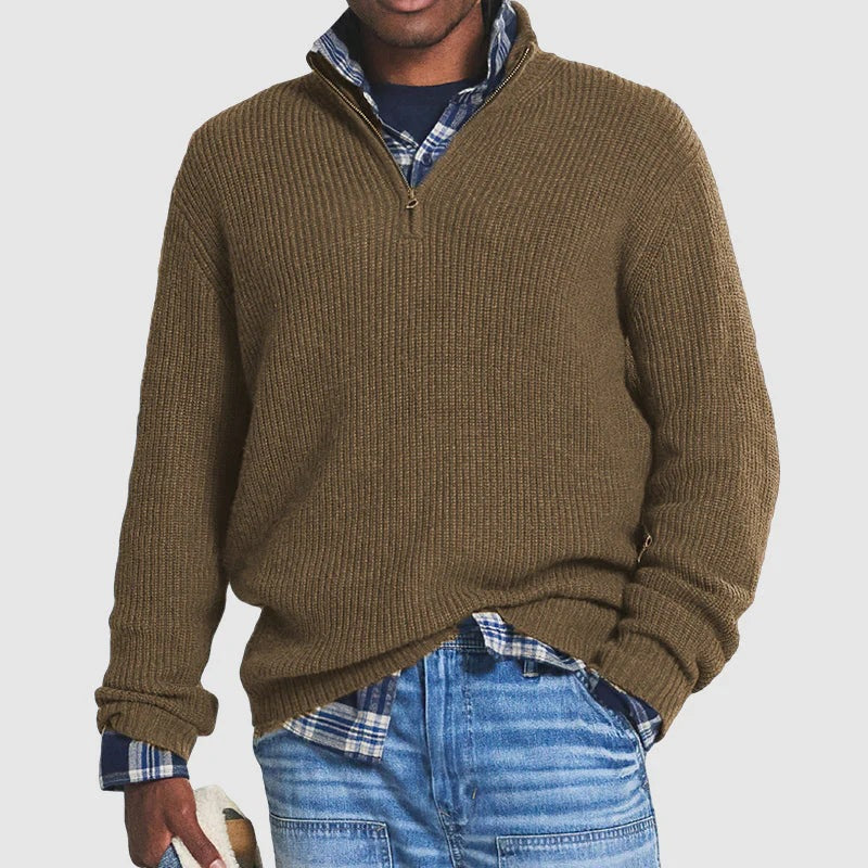 Louis Zip-Up Sweater™ – Casual Style and Everyday Comfort