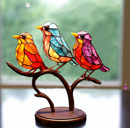 Stained Glass Birds | Bring Magic Into Your Home