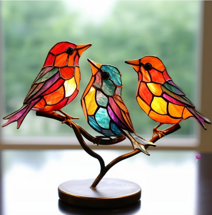 Stained Glass Birds | Bring Magic Into Your Home