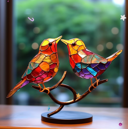 Stained Glass Birds | Bring Magic Into Your Home