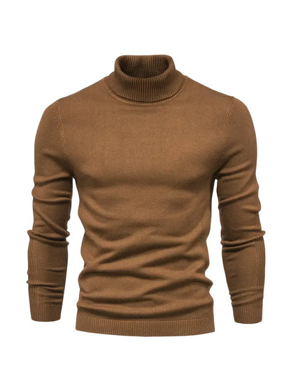 CozyFit Men's Turtleneck Sweater