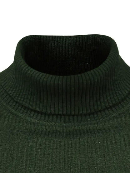 CozyFit Men's Turtleneck Sweater