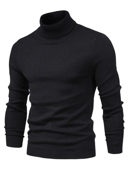 CozyFit Men's Turtleneck Sweater