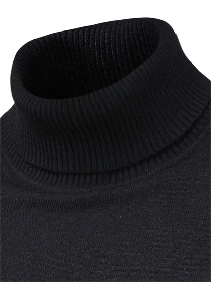 CozyFit Men's Turtleneck Sweater