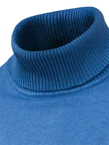 CozyFit Men's Turtleneck Sweater