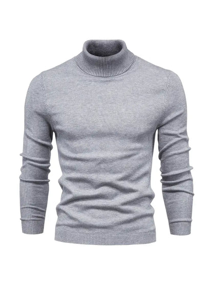 CozyFit Men's Turtleneck Sweater