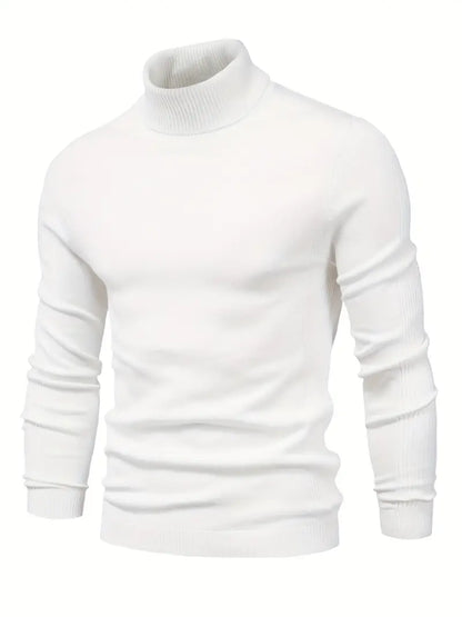 CozyFit Men's Turtleneck Sweater