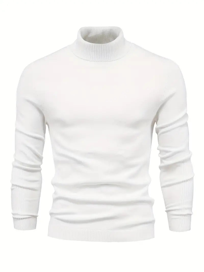 CozyFit Men's Turtleneck Sweater