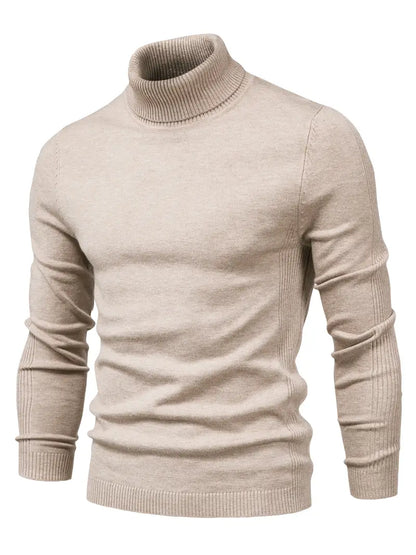 CozyFit Men's Turtleneck Sweater