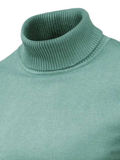 CozyFit Men's Turtleneck Sweater