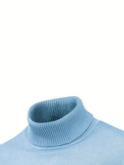 CozyFit Men's Turtleneck Sweater