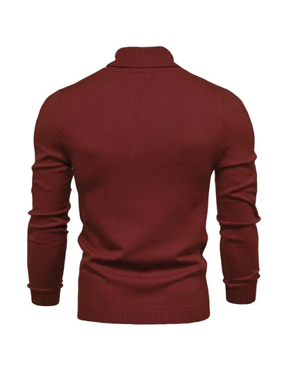 CozyFit Men's Turtleneck Sweater