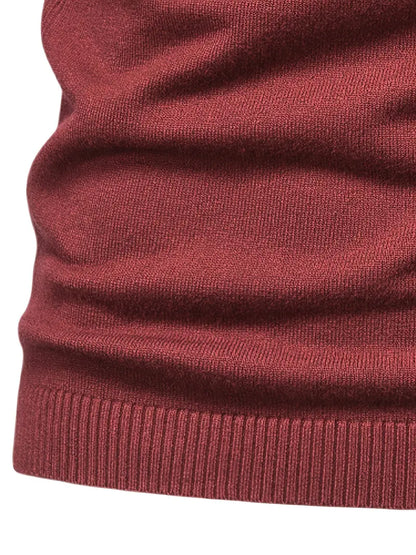 CozyFit Men's Turtleneck Sweater