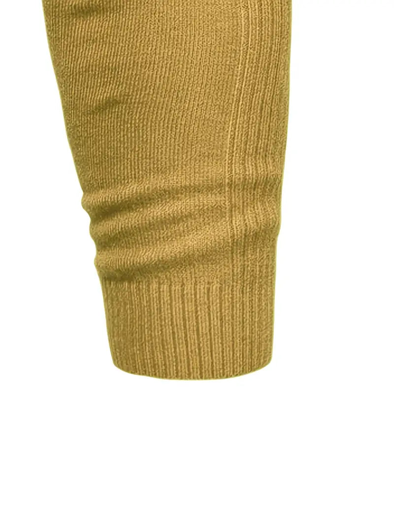 CozyFit Men's Turtleneck Sweater