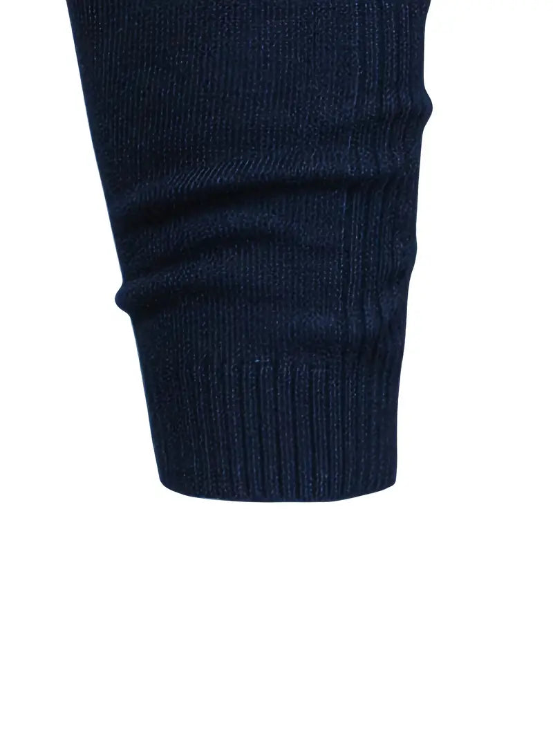 CozyFit Men's Turtleneck Sweater