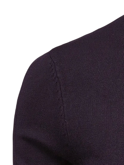 CozyFit Men's Turtleneck Sweater