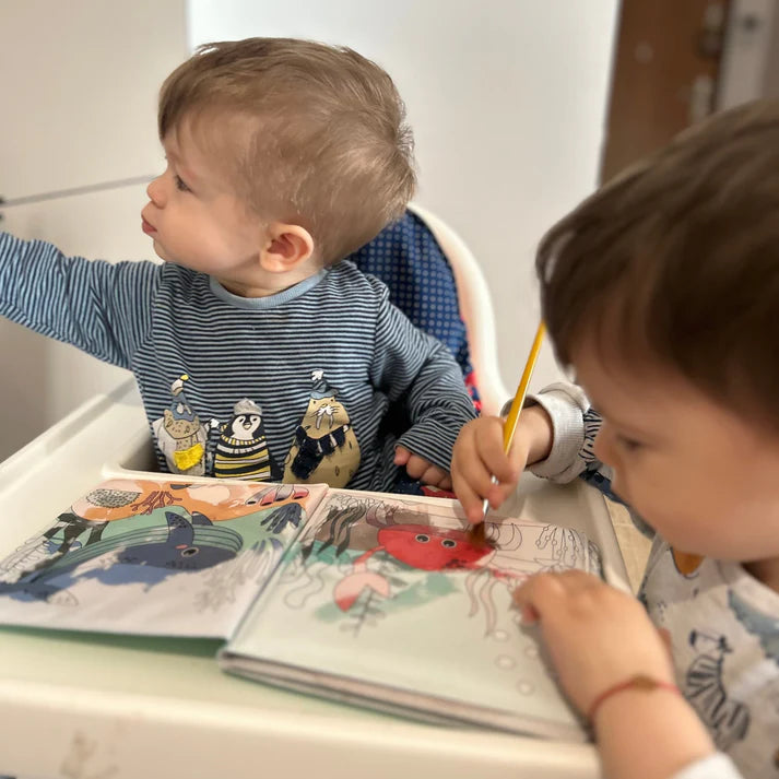 Water Coloring Book Sea World (6+ months)