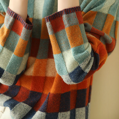 PATCHWORK  TURTLENECK